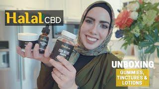 Halal CBD: Gummies, Tinctures, & Lotion Unboxing