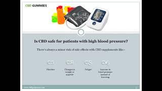 Can One Take CBD Gummies For High Blood Pressure