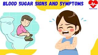 9 Signs your blood sugar is high & Early symptoms [6d9391217]