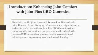 Joint Plus CBD Gummies