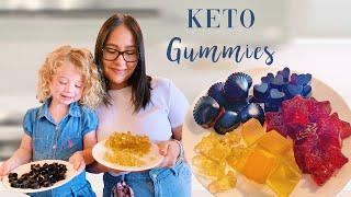 HOW TO MAKE KETO GUMMIES | Keto & Low Carb Gummies Recipe | Super EASY and DELICIOUS | Keto Candy!!