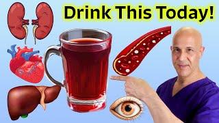 1 Glass...Lower Blood Sugar, Cleanse Liver, Prevent Heart, Kidney and Eye Issues | Dr. Mandell [95206477d]