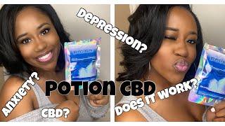 THE TRUTH ABOUT CBD GUMMIES | DO THEY WORK? | ft. Potion CBD Gummies Review | ThatsKeAndra