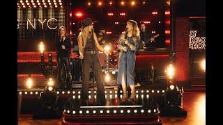 Kelly Clarkson and Lainey Wilson Flaunt Weight Losses in Double Denim Outfits During Show Performanc