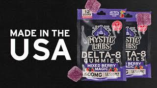 Delta 8 THC Gummies | High Potency Delta 8 Gummies | Mystic Labs™