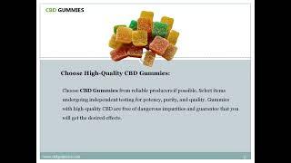 Tips For Using CBD Gummies For High Blood Pressure In Daily Life