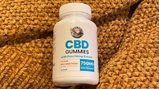 Review: Eagle Hemp CBD Gummies with Pure Hemp Extract (750mg per Container and 25mg per Gummie)