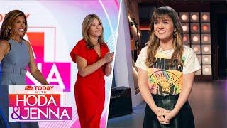 Hoda and Jenna praise Kelly Clarkson after weight loss comments